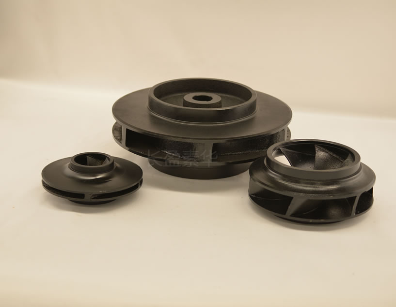 三种不同规格型号的TD管道循环泵叶轮及技术要求
