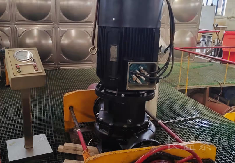 管道循环泵TD200-43/4SWSC电流/流量/压力测试