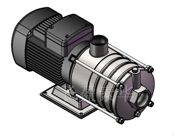 CHLF12轻型卧式多级离心泵零件配置表